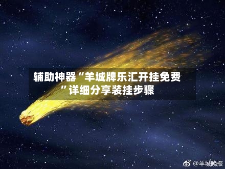 辅助神器“羊城牌乐汇开挂免费”详细分享装挂步骤-第1张图片