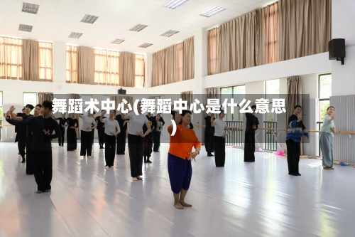 舞蹈术中心(舞蹈中心是什么意思)-第1张图片