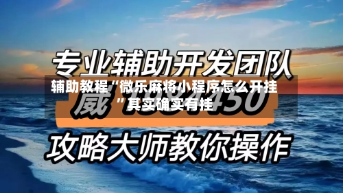 辅助教程“微乐麻将小程序怎么开挂”其实确实有挂-第1张图片