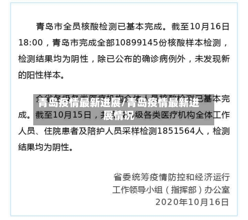 青岛疫情最新进展/青岛疫情最新进展情况-第1张图片