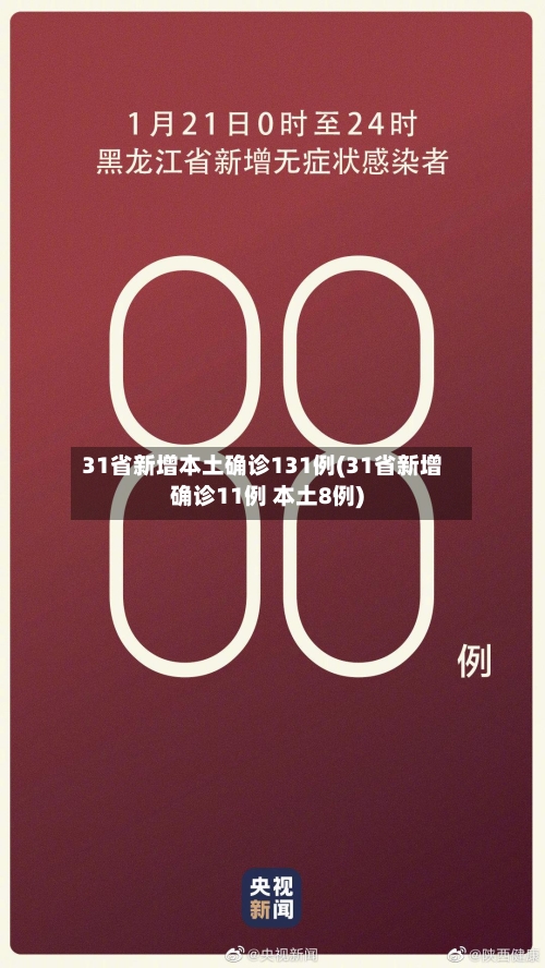31省新增本土确诊131例(31省新增确诊11例 本土8例)-第1张图片