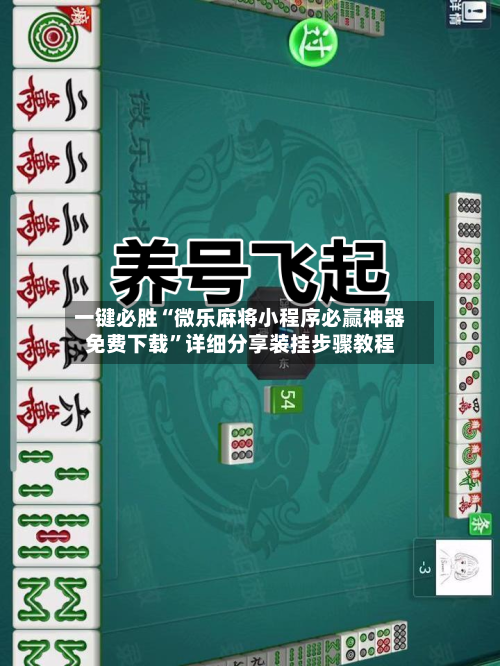 一键必胜“微乐麻将小程序必赢神器免费下载”详细分享装挂步骤教程-第1张图片