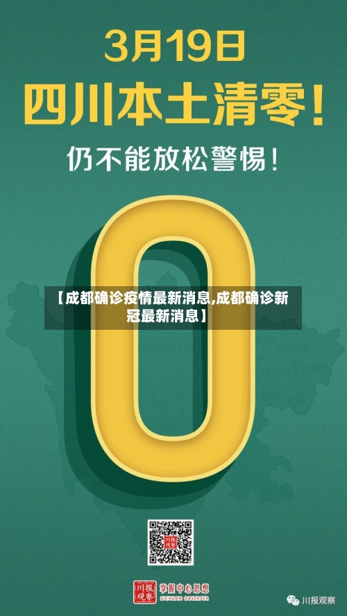 【成都确诊疫情最新消息,成都确诊新冠最新消息】-第1张图片