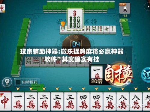 玩家辅助神器:微乐捉鸡麻将必赢神器软件	”其实确实有挂-第1张图片