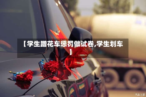 【学生蹭花车惩罚做试卷,学生划车】-第1张图片