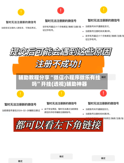 辅助教程分享“微信小程序微乐有挂吗”开挂(透视)辅助神器-第1张图片