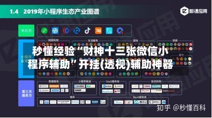 秒懂经验“财神十三张微信小程序辅助”开挂(透视)辅助神器-第1张图片