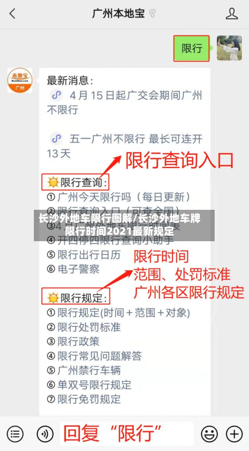 长沙外地车限行图解/长沙外地车牌限行时间2021最新规定-第1张图片