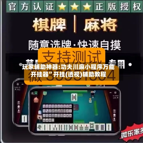 玩家辅助神器:功夫川麻小程序万能开挂器	”开挂(透视)辅助教程-第1张图片