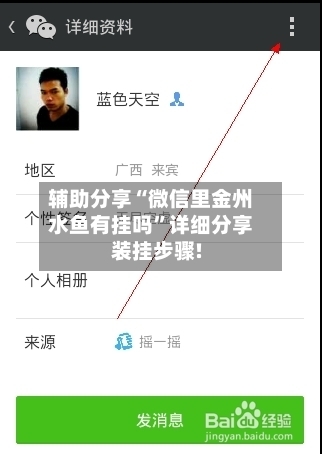 辅助分享“微信里金州水鱼有挂吗”详细分享装挂步骤!-第1张图片