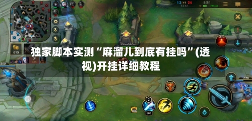 独家脚本实测“麻溜儿到底有挂吗	”(透视)开挂详细教程-第1张图片
