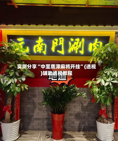 实测分享“中至鹰潭麻将开挂	”(透视)辅助透视教程-第1张图片