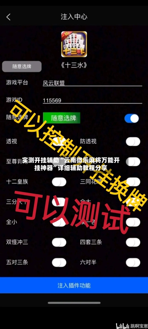 实测开挂辅助“云南微乐麻将万能开挂神器	”详细辅助教程分享-第1张图片