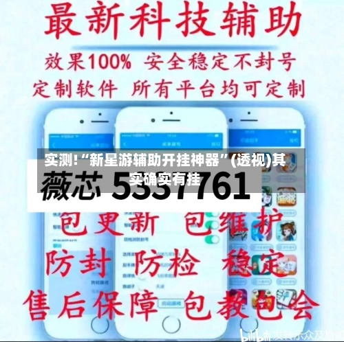 实测!“新星游辅助开挂神器”(透视)其实确实有挂-第1张图片