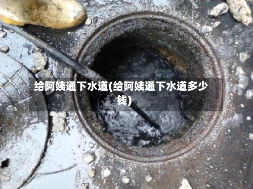 给阿姨通下水道(给阿姨通下水道多少钱)-第1张图片