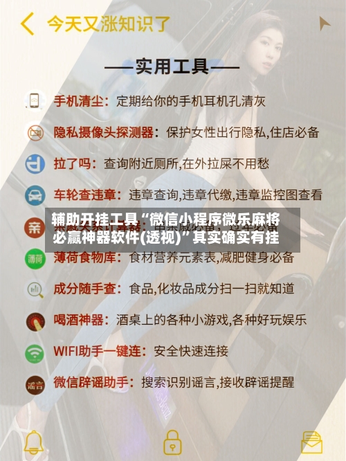 辅助开挂工具“微信小程序微乐麻将必赢神器软件(透视)	”其实确实有挂-第1张图片