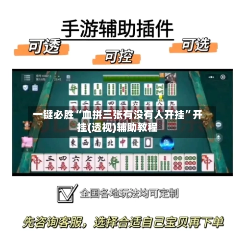 一键必胜“血拼三张有没有人开挂”开挂(透视)辅助教程-第1张图片