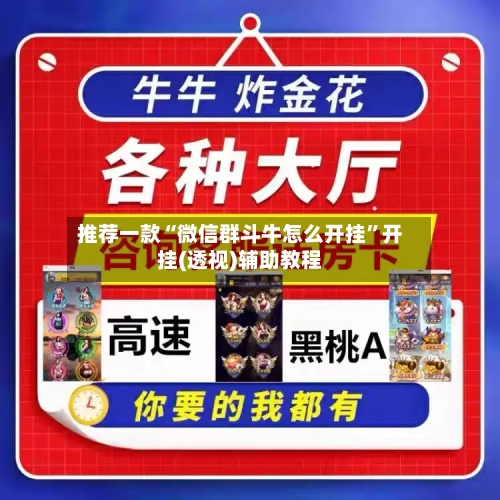 推荐一款“微信群斗牛怎么开挂	”开挂(透视)辅助教程-第1张图片