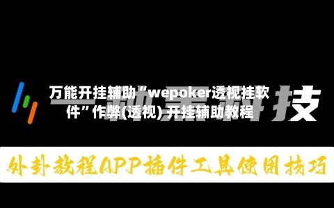 万能开挂辅助“wepoker透视挂软件	”作弊(透视) 开挂辅助教程-第1张图片