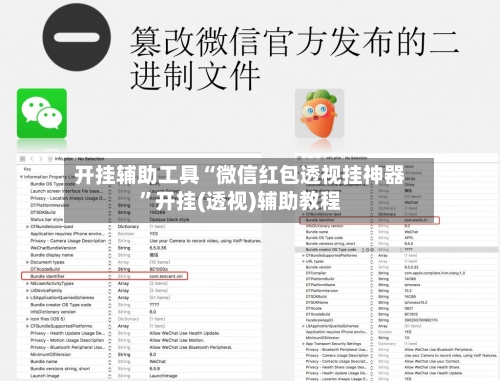 开挂辅助工具“微信红包透视挂神器	”开挂(透视)辅助教程-第1张图片