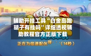 辅助开挂工具“白金岛跑胡子有挂吗”详细透视辅助教程官方正版下载-第1张图片