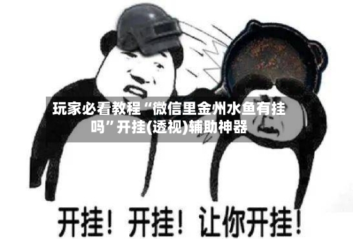 玩家必看教程“微信里金州水鱼有挂吗”开挂(透视)辅助神器-第1张图片