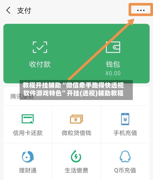 教程开挂辅助“微信牵手跑得快透视软件游戏特色”开挂(透视)辅助教程-第1张图片