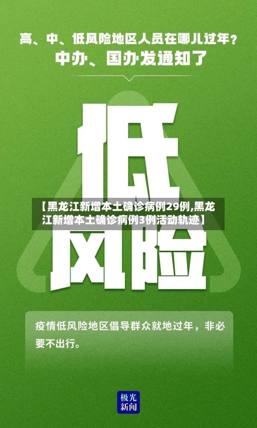 【黑龙江新增本土确诊病例29例,黑龙江新增本土确诊病例3例活动轨迹】-第1张图片