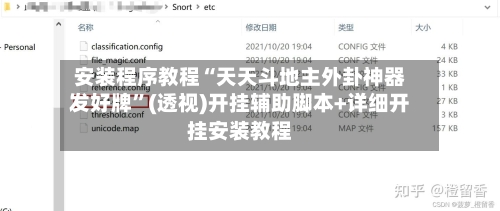 安装程序教程“天天斗地主外卦神器发好牌”(透视)开挂辅助脚本+详细开挂安装教程-第1张图片