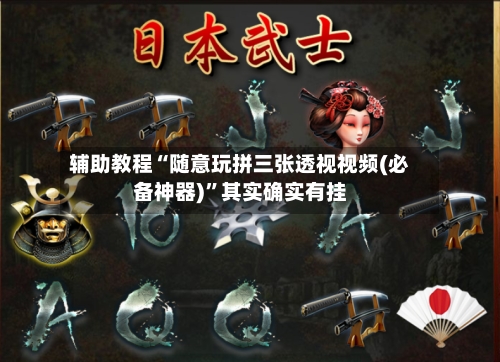 辅助教程“随意玩拼三张透视视频(必备神器)	”其实确实有挂-第1张图片
