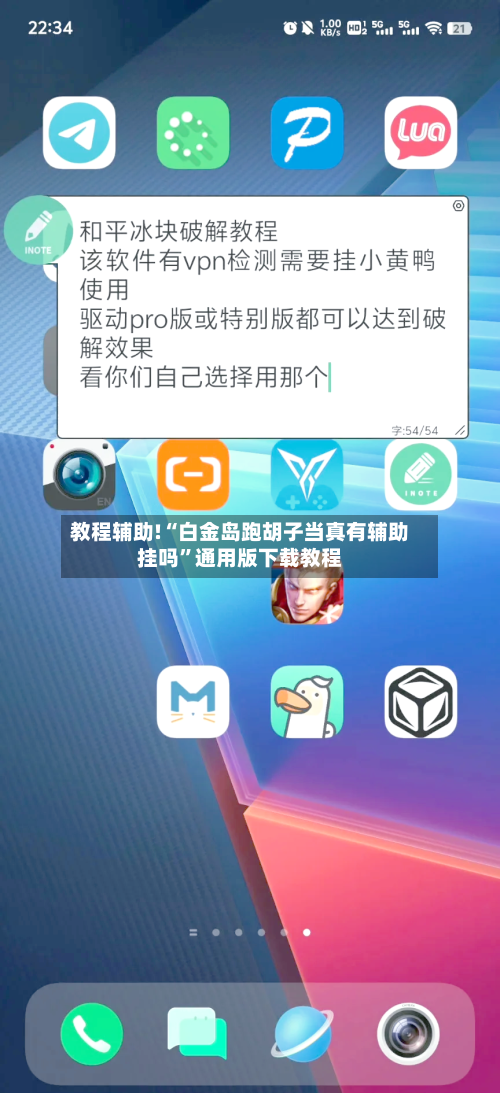 教程辅助!“白金岛跑胡子当真有辅助挂吗”通用版下载教程-第1张图片