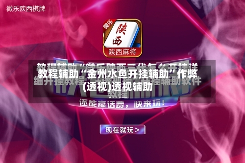 教程辅助“金州水鱼开挂辅助	”作弊(透视)透视辅助-第1张图片
