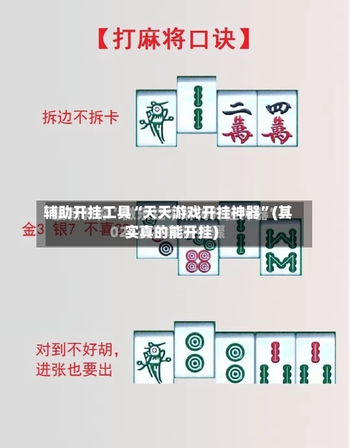 辅助开挂工具“天天游戏开挂神器”(其实真的能开挂)-第1张图片