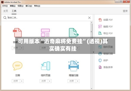 可用版本“迅奇麻将免费挂	”(透视)其实确实有挂-第1张图片