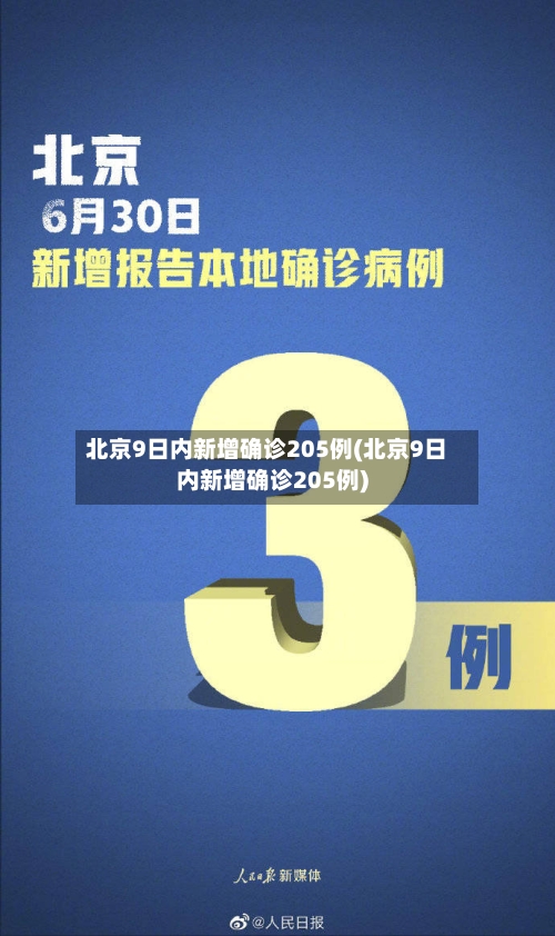 北京9日内新增确诊205例(北京9日内新增确诊205例)-第1张图片