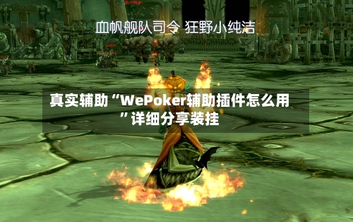 真实辅助“WePoker辅助插件怎么用	”详细分享装挂-第1张图片