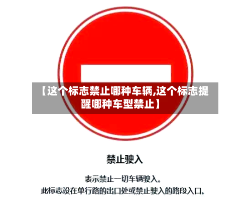 【这个标志禁止哪种车辆,这个标志提醒哪种车型禁止】-第1张图片